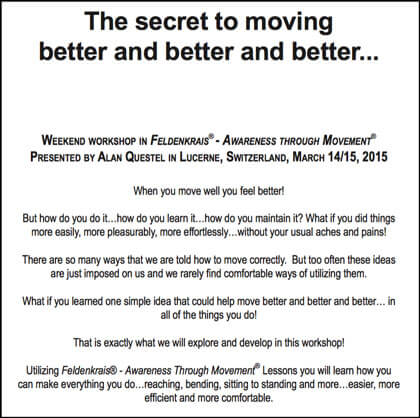Alan Questel - The Secret to Moving Better and Better