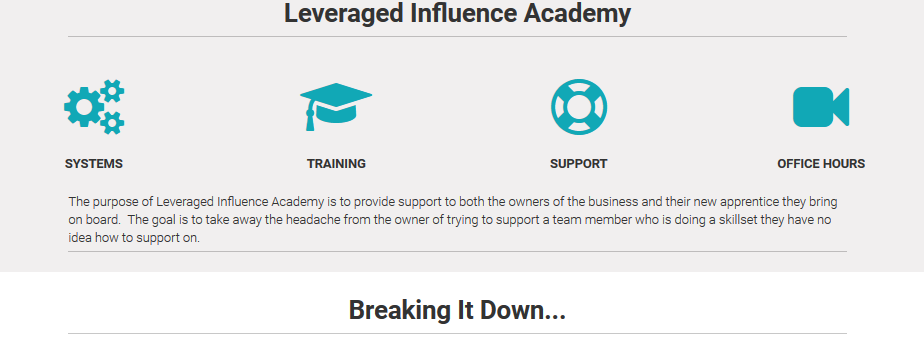 Andrew O’Brien - Leveraged Influence Academy