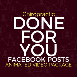 Ben Adkins - Chiropractic Done For You Animated Posts Package (Chiropractic DFY Animated Posts Package)