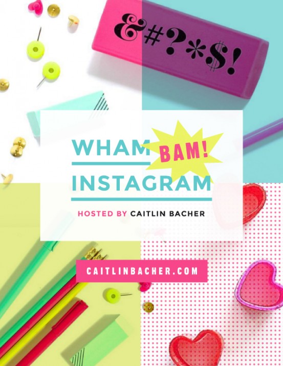 Caitlin Bacher - Wham Bam Instagram
