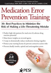 Rachel Cartwright-Vanzant - Medication Error Prevention Training
