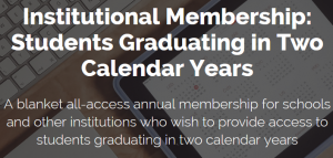George - Institutional Membership: Students Graduating in Two Calendar Years
