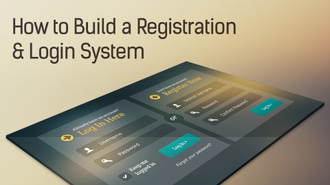 Stone River eLearning - How to Build a Registration & Login System