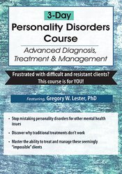 Gregory W. Lester - 3-Day Personality Disorders