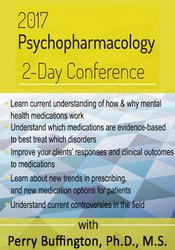  Perry W. Buffington - Psychopharmacology 2-Day Conference