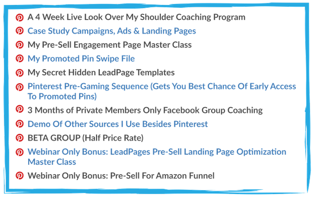 Pinterest Ads & eCommerce Sales Funnel Workshop. This Workshop Will Expire In Just A Few Days! Yes, Ezra! I want to join the PinCommerce BETA course. I understand that this includes: