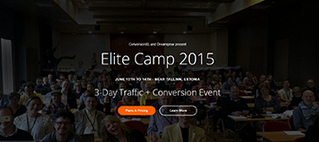 ConversionXL, DreamGrow - Elite Camp 2015